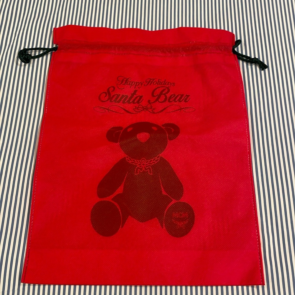 MCM drawstring pouch